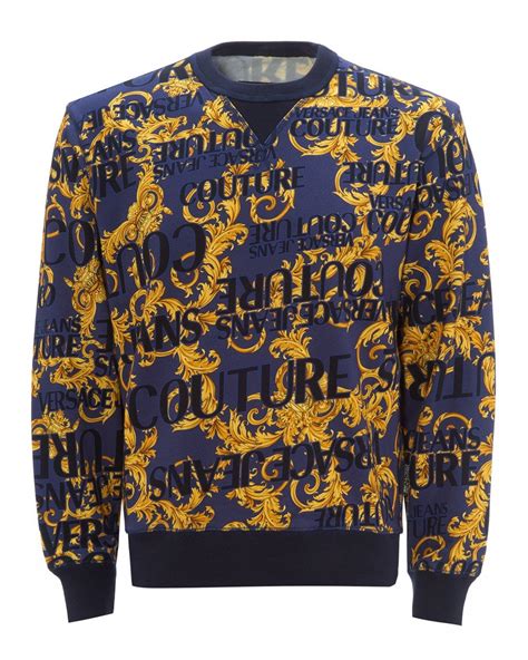 versace jeans sweatshirt gold|Versace Jeans couture salford.